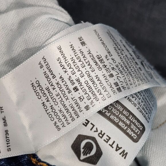 Levis 527 Jeans Mens 36x32 Blue Mid Rise Boot Cut Cowboy Denim - Picture 9 of 10